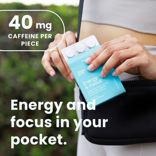 Minty Focus Gum Energy Boost