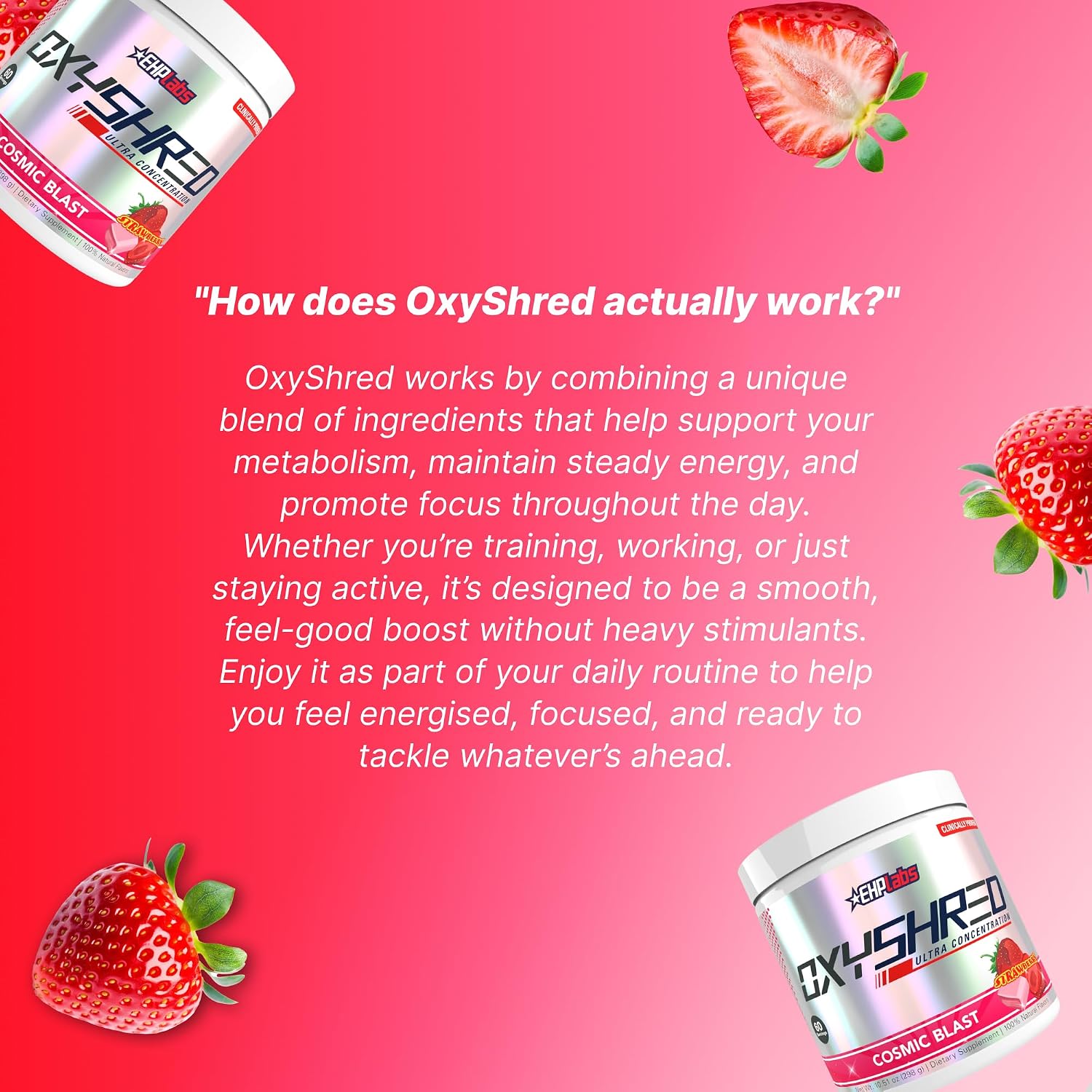 Cosmic Blast Energy Boost