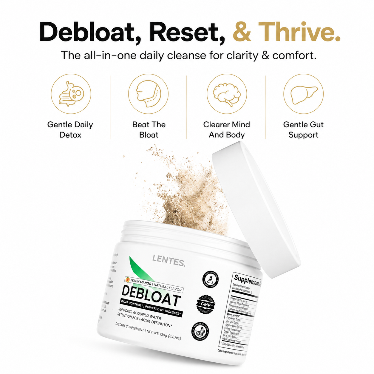 Debloat Powder