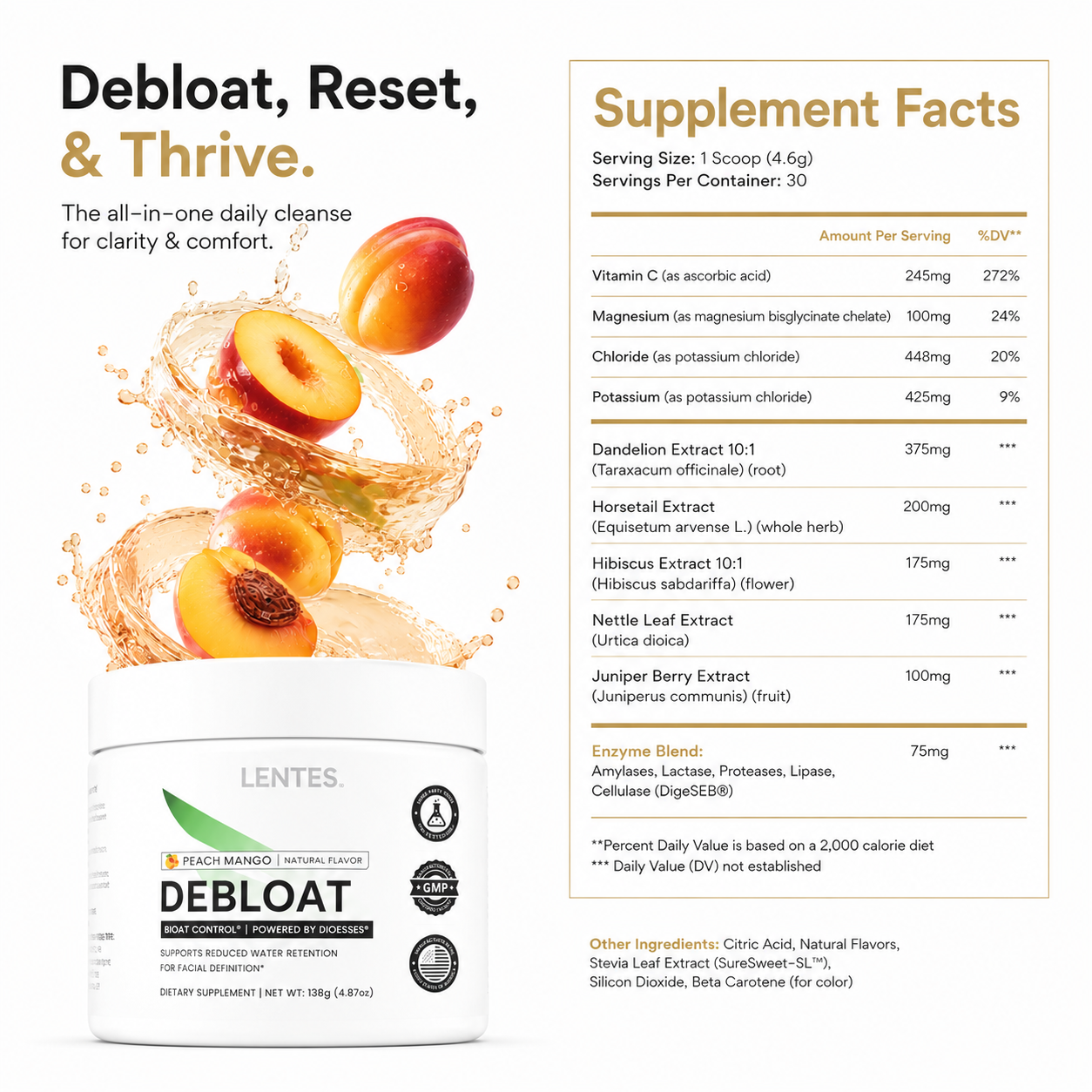 Debloat Powder