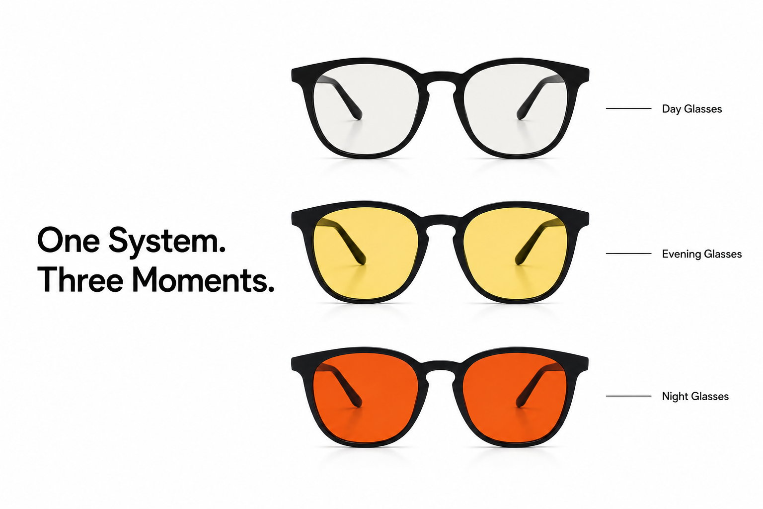 Lentes Nova — Medium Fit Evening — Yellow